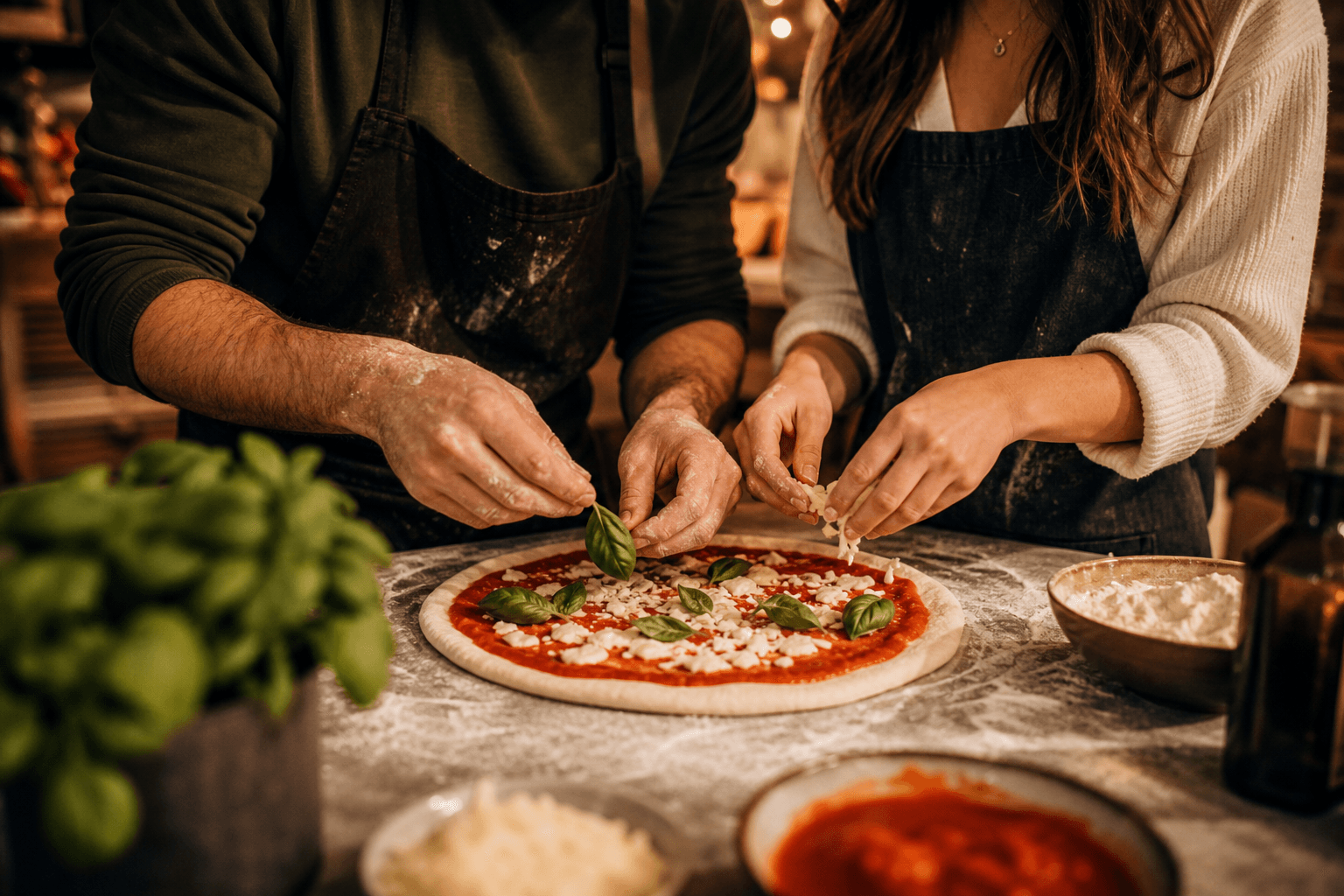 Atelier pizza
